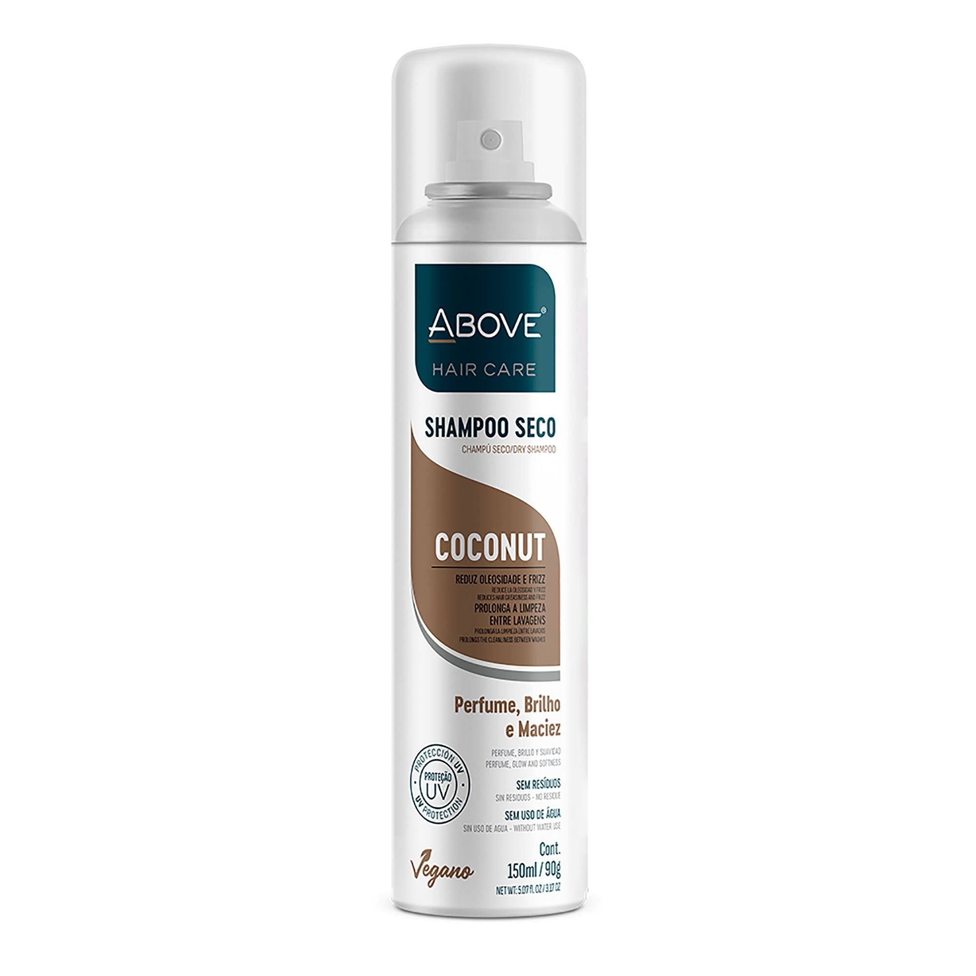 Above Coconut - Dry Shampoo - Absorbs Excess Oil Between Washes - Gives Softness And Shine To Your Strands - Does Not Leave Resi