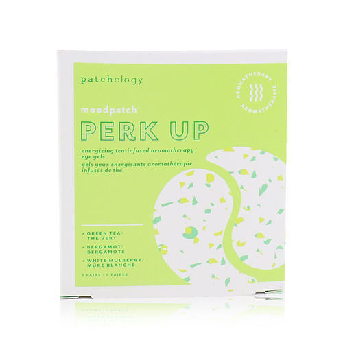 Patchology by Patchology Moodpatch  Perk Up Energizing TeaInfused Aromatherapy Eye Gels (Green Tea+Bergamot+White Mulberry) 