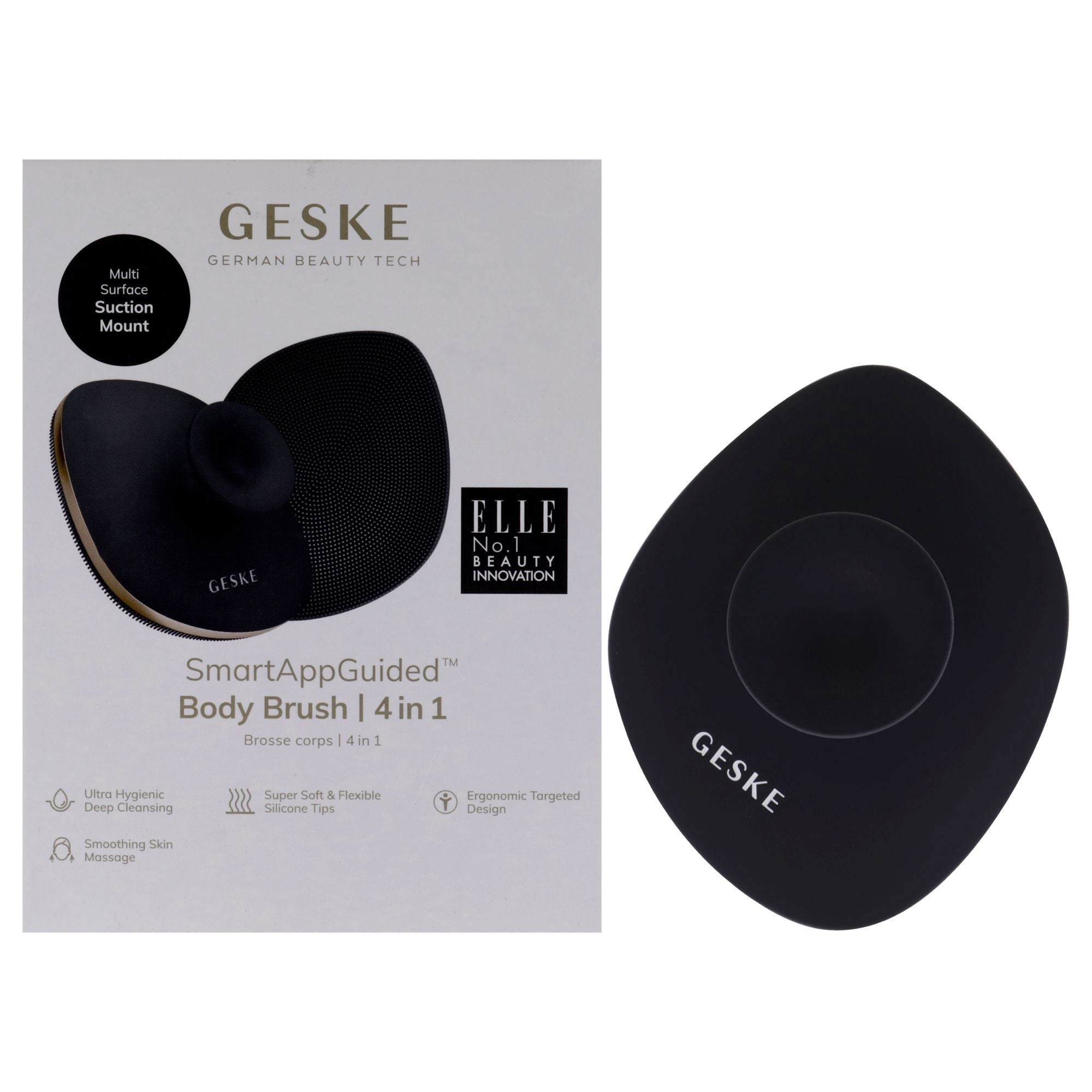 Body Brush 4 in 1 - Gray