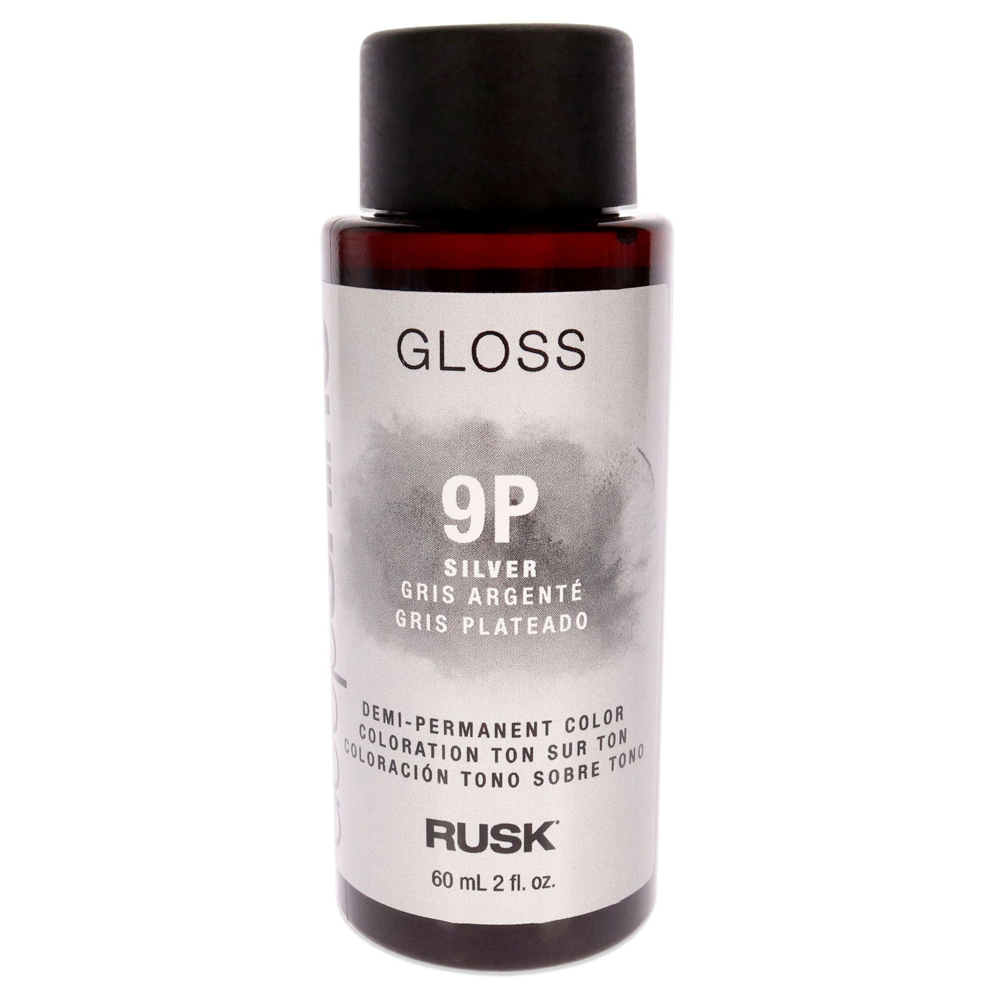 Deepshine Gloss Demi-Permanent Color - 9P Silver by Rusk for Unisex - 2 oz Hair Color