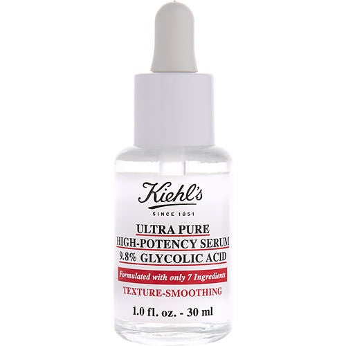 Kiehls by Kiehls Ultra Pure High-Potency Serum 9.8% Glycolic Acid --30ml/1oz