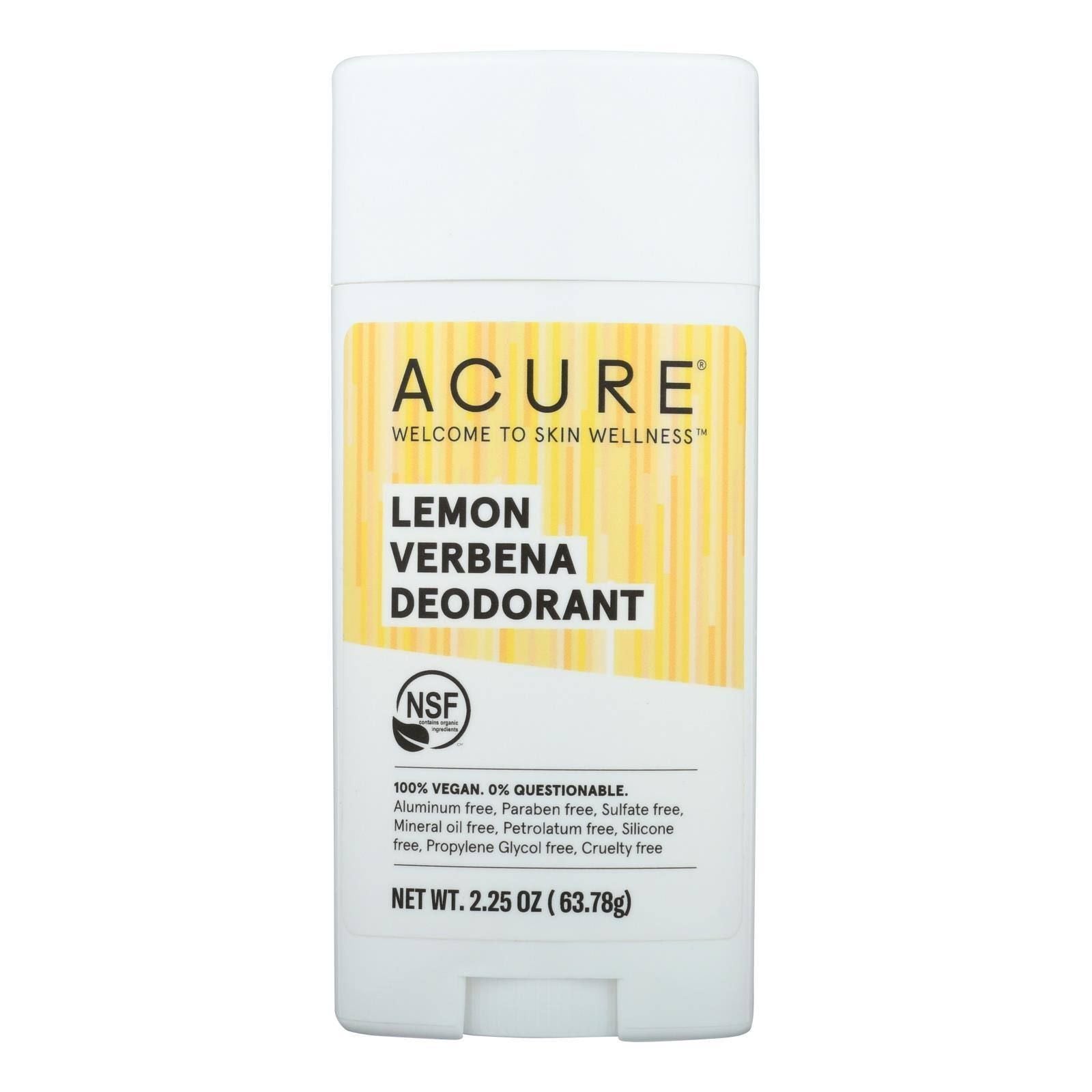 Acure - Deodorant - Lemon Verbena - 2.25 oz(D0102HRXDJG.)