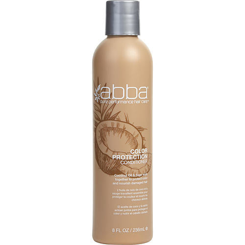 ABBA by ABBA Pure & Natural Hair Care COLOR PROTECTION SHAMPOO 8 OZ (NEW PACKAGING)(D0102HX0QCW.)
