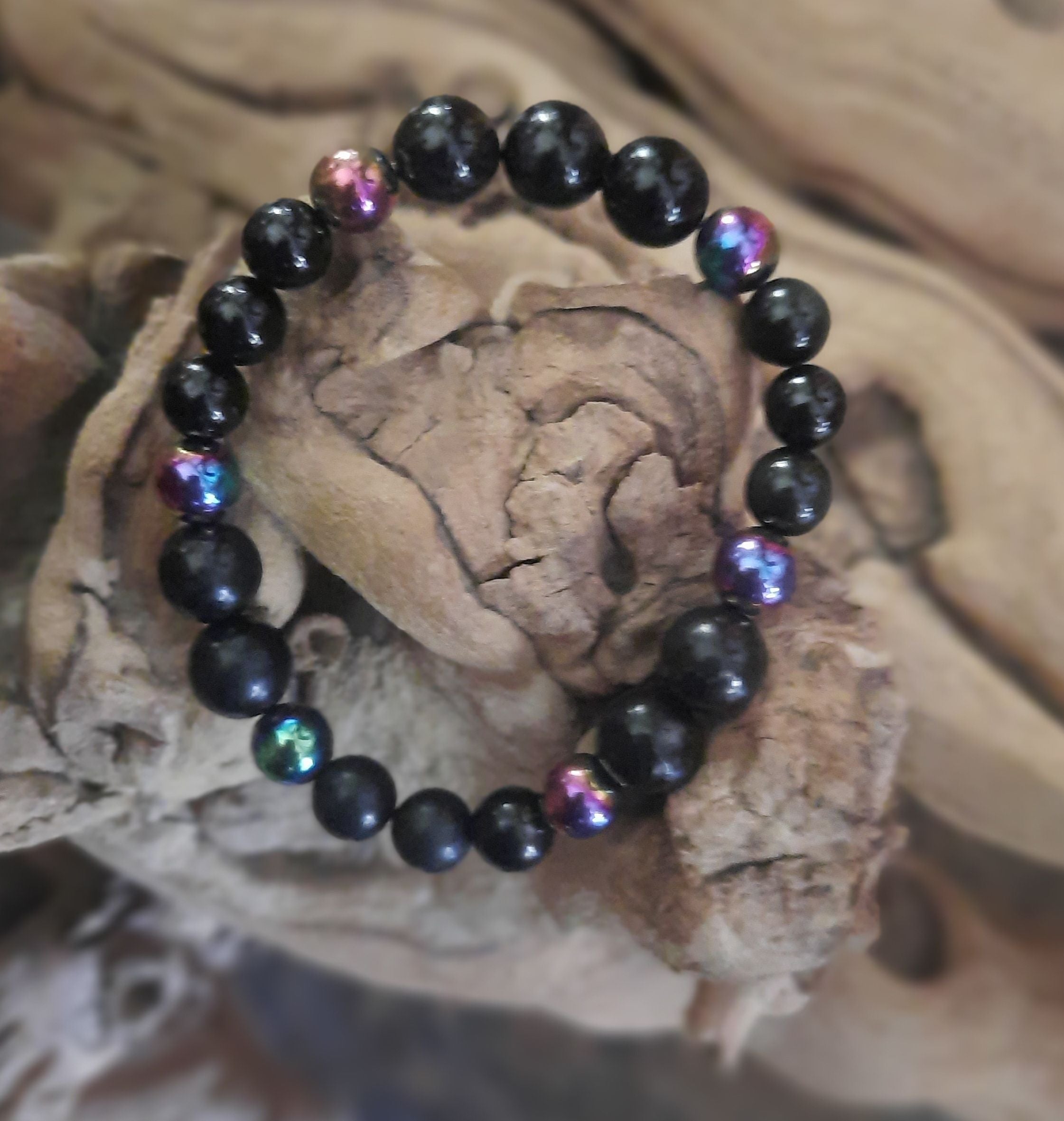 Power Bracelets for EMF 5g Protection Titanium Shungite copper Tourmaline - calming Bracelets(D0102HXUPQ2)