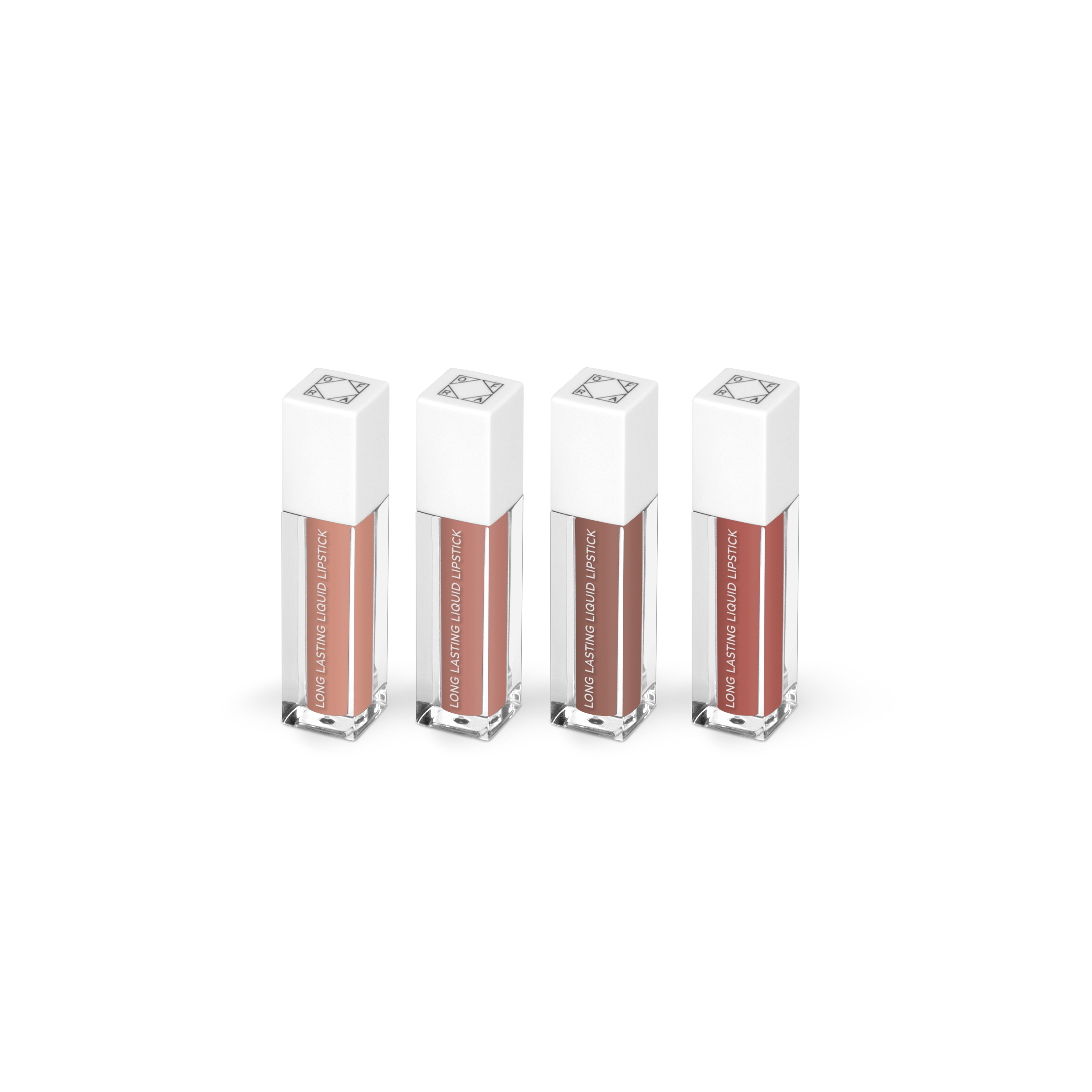 Long Lasting Liquid Lip Set - Everyday Nudes Vol. II