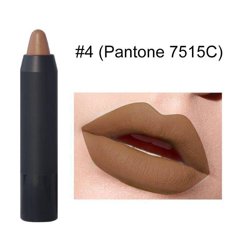 Gluten-Free Vegan Lip Crayon – Nut-Free, Hydrating & Buildable Lipstick Pencil