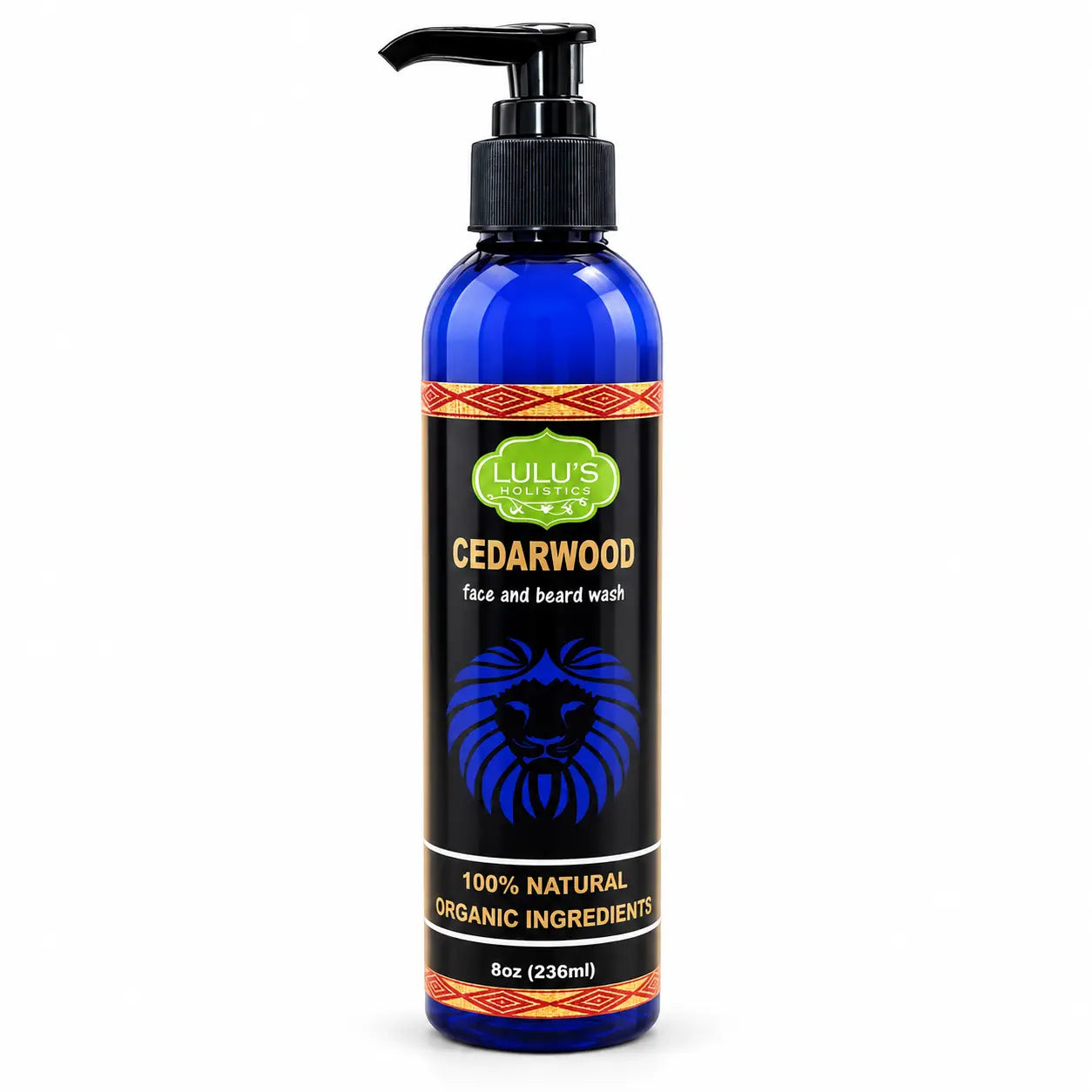 Lulu's Holistics Cedarwood Face & Beard Soothing Conditioning Wash (8oz)