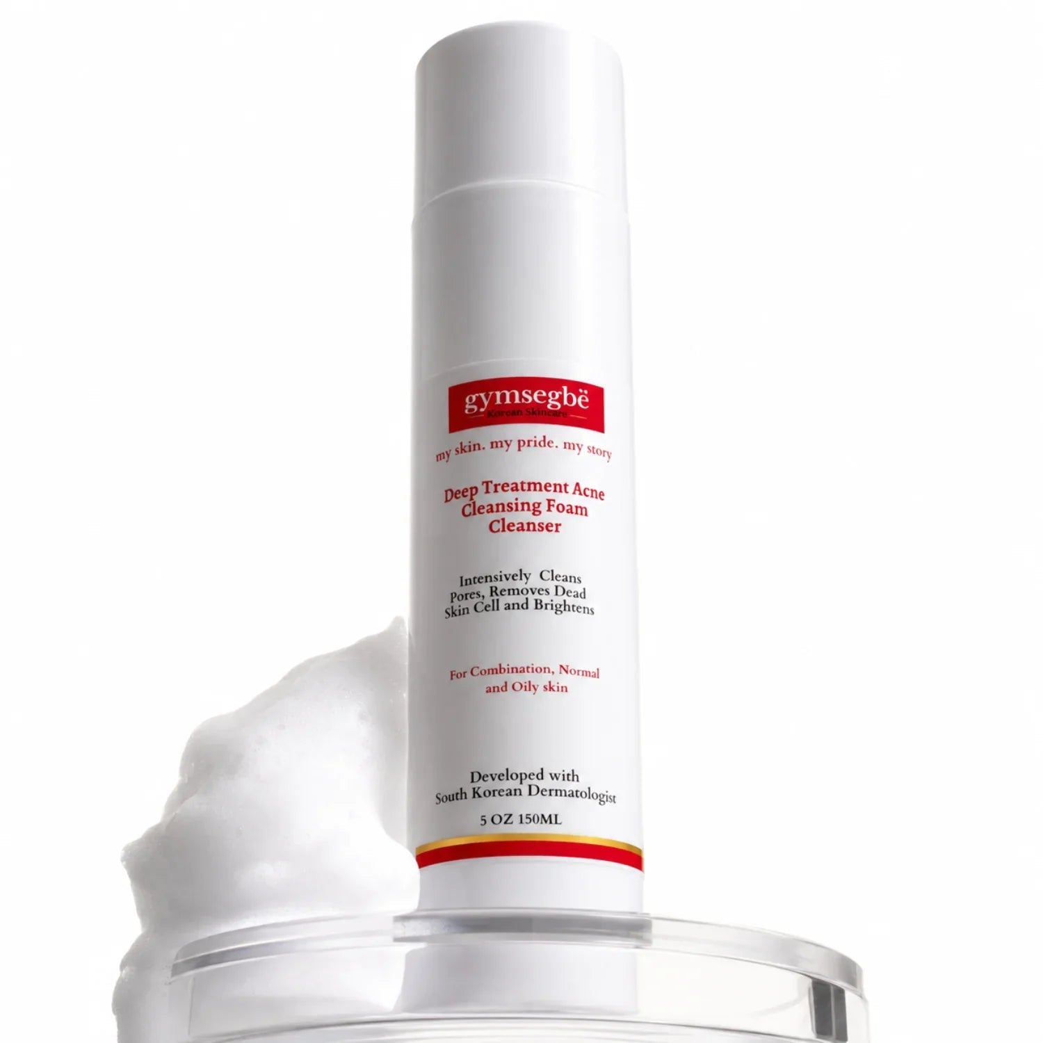 Deep Treatment Acne Cleansing Foam Cleanser [BACK IN STOCK 9/13]