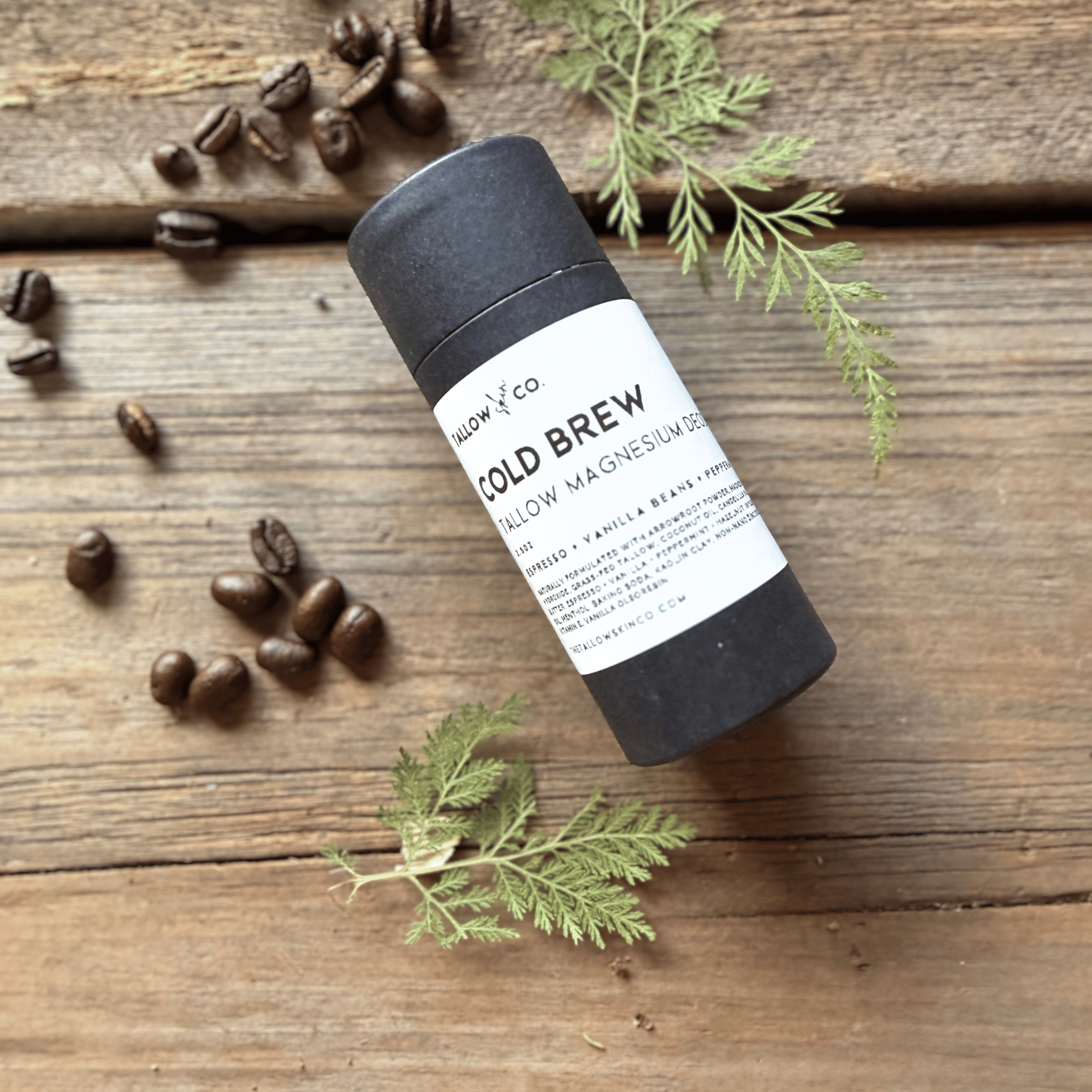 Cold Brew | Tallow Magnesium Deodorant