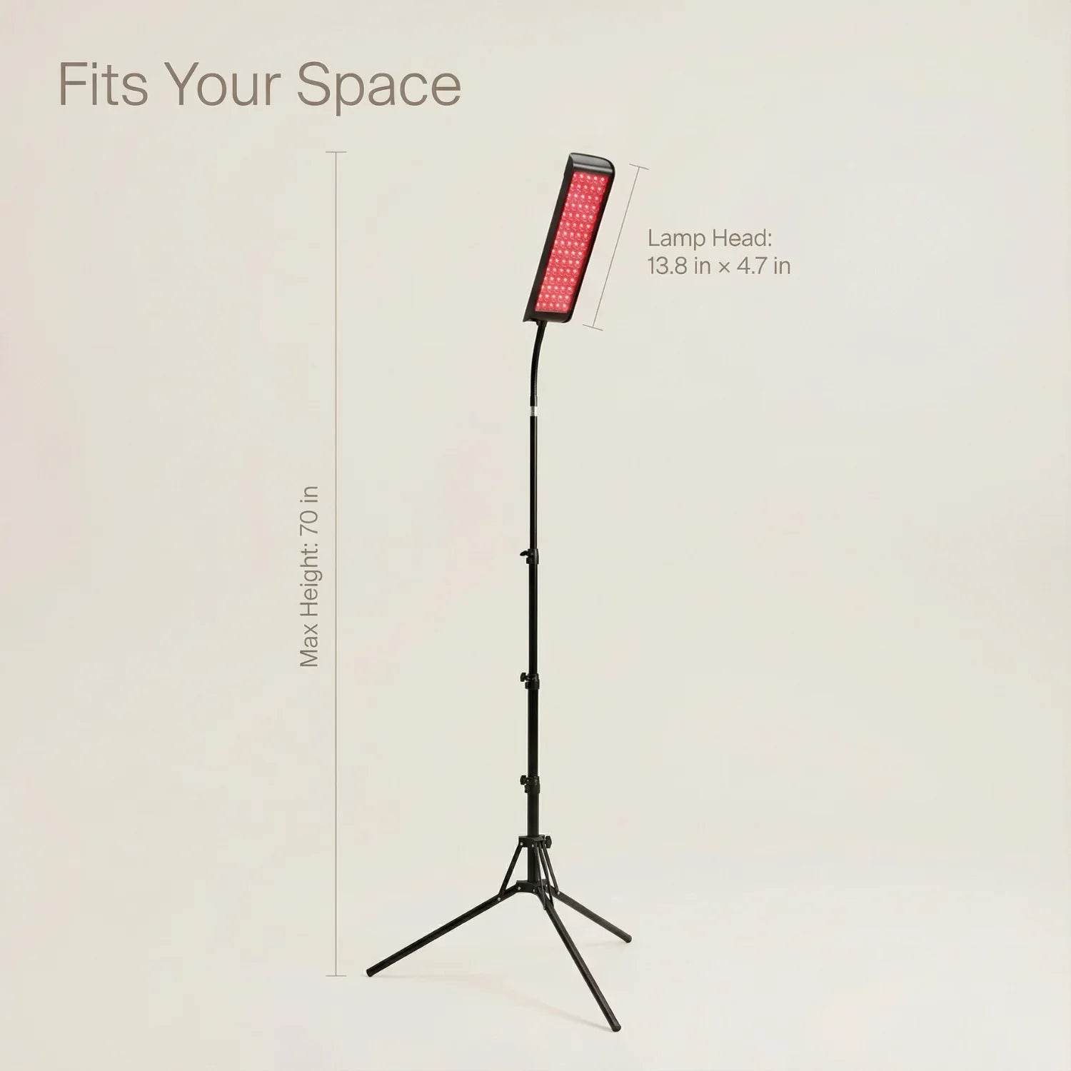 Nicebeam Sleep Healing Red Light Floor Lamp with Remote