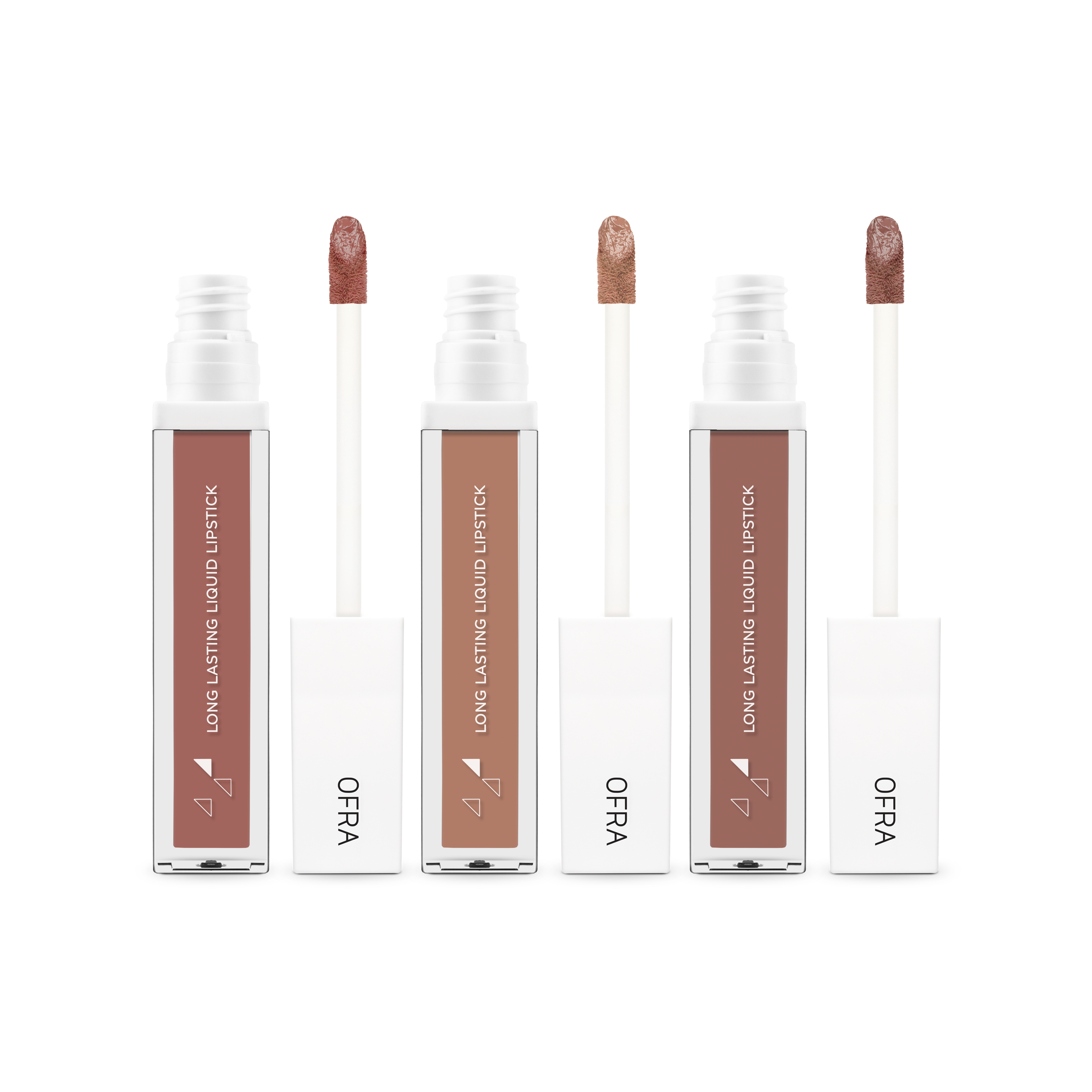 Long Lasting Liquid Lip Set - The Nudes